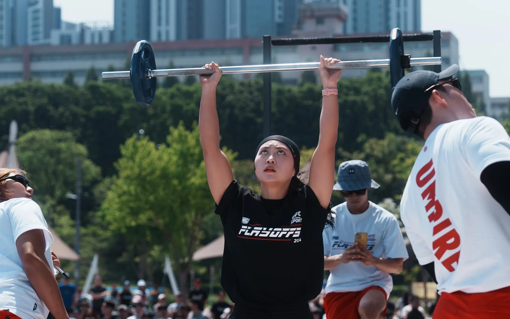 Athletes competing at the F45 Korea 2024 Playoffs